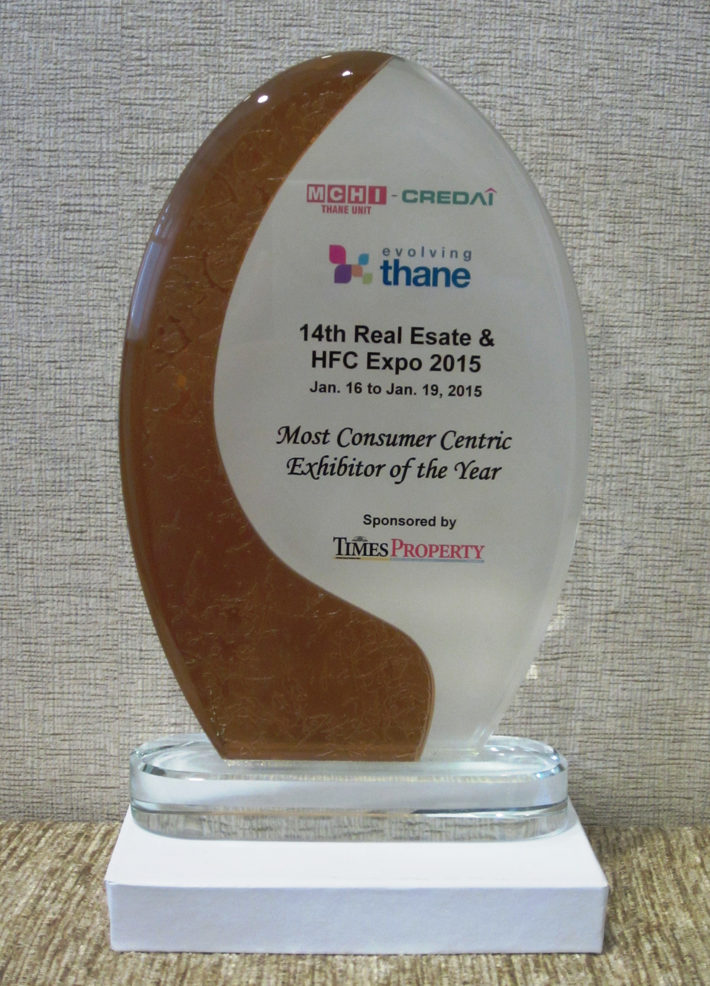 Vijay Group Most
Consumer Centric Exhibitor Of The Year MCHI 2015